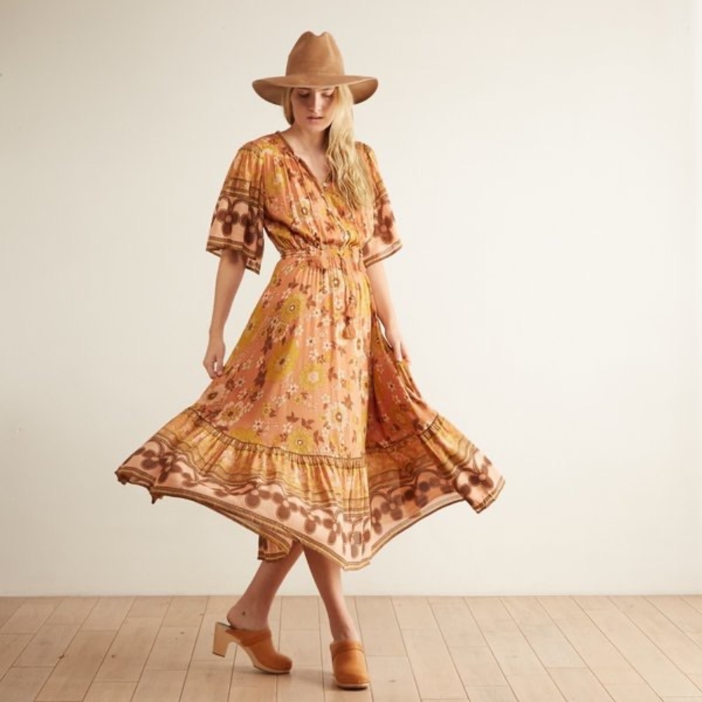 Spell & The Gypsy Collective Buttercup Gown Sunrise